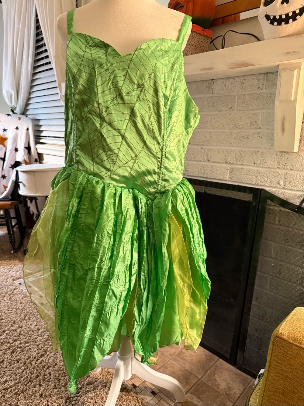 Tinkerbell Disney Fairies plus Costume Womens Size 2x Halloween party parks
